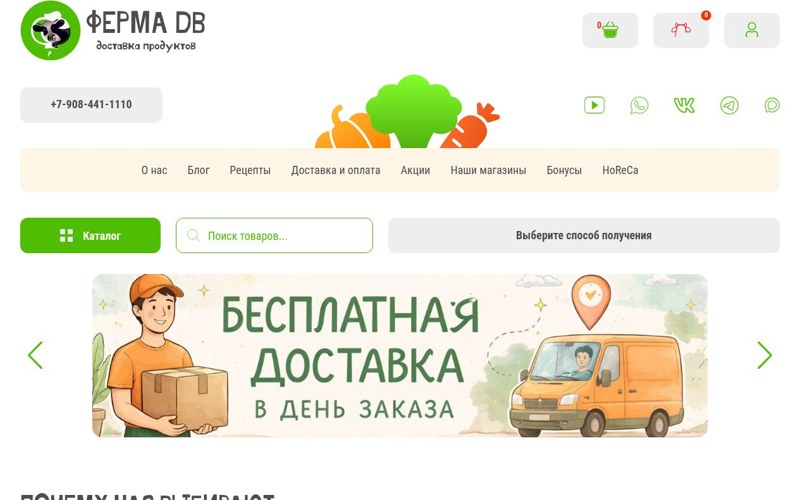 Интерфейс Ферма ДВ